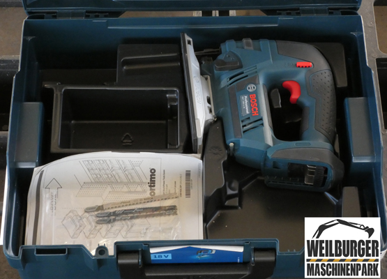 18V Akku Stichsäge Pendelhubsäge mieten - Bosch GST18V-LIB